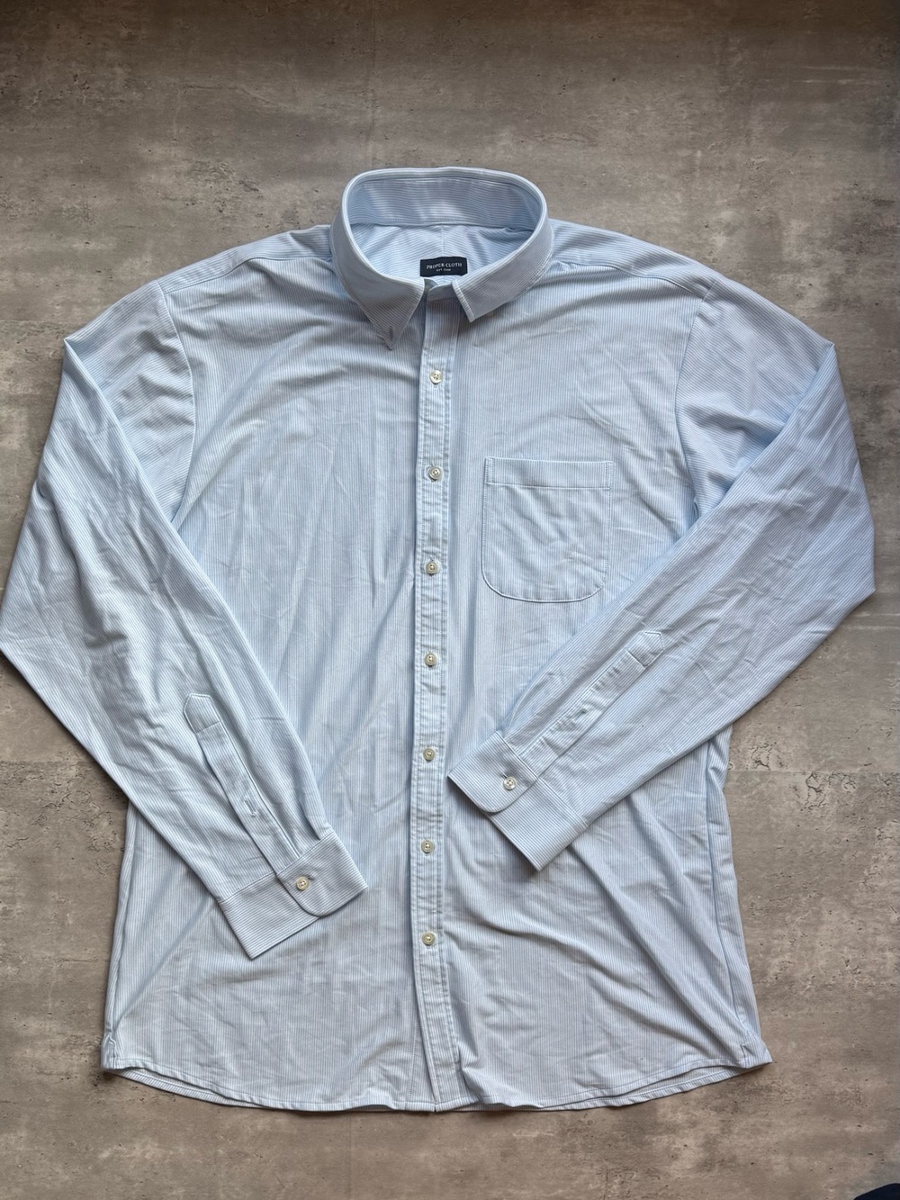 Propper Pale Blue Long Sleeve Button-Down Shirt‎